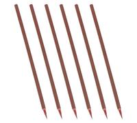 SEWACC 6pcs Calligraphy Writing Brush Set for Beginners with Wooden Handle | Smooth Grip, Quick Drying after Rinse, Storage Bag Included, for Xuan Paper and Ink, Art Practice