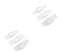 SEWACC 6pcs Cotton Boy Girl Diaper Tape Fasteners Adjustable Elastic Strips for Diaper Fixing Belt Convenient Reusable Safety Fixing Belt for Changing Pads