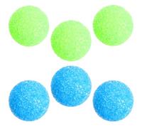 SEWACC 6pcs Plastic Cat Ball with Bells for Kitten Exercise and Interactive Play, for Independent Play and Keeping Cats Active Random Color