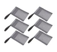 SEWACC 6pcs Soap Pouches Mesh Soap Pouch 6.5x4.3 Inch Creative Opening Design Quick Bubble Generation Nylon Fiber for Home Use