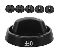 SEWACC 6pcs Stove Control Knobs Gas Stove Knobs Replacement for Gas Range Kitchen