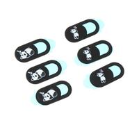 SEWACC 6Pcs Webcam Cover Slider Webcam Lens Cover for Laptops Simple Useful Design Ultra Thin Easy to Remove Privacy Protection for People Seeking Security Black