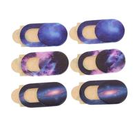 SEWACC 6pcs Webcam Covers Privacy Lens Caps Set for Laptops and Phones, Ultra-thin Dustproof Camera Protectors Compatible with Video Calls and Online Meetings