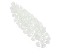 SEWACC 70pcs Resin Mini Iceberg Statue with Luminous White Finish, Realistic 3d Snowy Mountain Model for Aquarium Decoration and Winter-themed Fairy Garden Scene