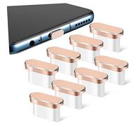 SEWACC 8 Pcs USB C Dust Plugs Type Covers for Phones Protects Against Dirt and Lint Sleek Design Compatible with Devices Lightweight and Easy to Install