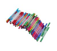 SEWACC 80pcs DIY Wind Chime Tubes Multi-color Hollow Metal Tubes for Crafts Easy Assembly Wind Bell Making Supplies Garden Home Hanging Decorations