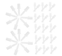 SEWACC 80pcs Shutter Repair Pins Plastic Replacement Louvers Pins Durable Lightweight Repairing Tools for Window Shutter Fixing Easy Installation for Home and Professional Use
