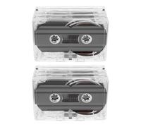 SEWACC 8Pcs 60-Minute Blank Cassette Tapes Set for Recording Music and Voice, Plastic Audio Tape Cassettes for DIY Retro Use, Teaching, Lectures, and Speech Recording in Uk