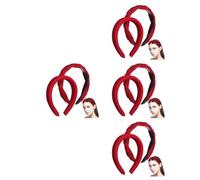 SEWACC 8pcs Chunky Vintage Headbands for Women High Top Thick Hair Hoops with Braided Twill Designs Fashionable Wide Hair Accessories for Parties Makeup Daily Styling