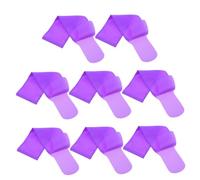 SEWACC 8pcs Horse Mane Storage Bag for Outdoor Use with Windproof and Breathable Polyester Material, Elastic Closures for Secure Fit, for Preventing Tangles and Sun Damage on Pasture