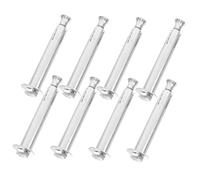 SEWACC 8pcs Steel Expansion Nuts for Road Bumps with Shock Absorption Easy Installation Noise Reduction Suitable for Rubber Speed Humps Parking Lots and Residential Roads