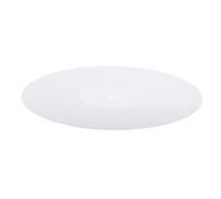 SEWACC Acrylic Record Mat for Disc Turntables Mat Thick White Vinyl Slipmat for Records Player Accessories
