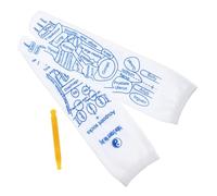 SEWACC Acupressure Socks with Massaging Sticks for Daily Reflexology Foot Therapy Breathable Comfortable Material Skin-Friendly Elastic Design for Chinese Acupuncture Relief