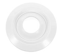 SEWACC Adjustable Abs Spherical Soffit Vent Cover Neck for HVAC Exhaust Ventilation Rotatable Air Nozzle with Detachable Louver Grille for Bathroom Office Factory Ceiling Diffuser