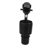 SEWACC Adjustable Cell Phone Car Mount Cup Holder Drink Organizer for Smartphones and Beverages Weather-resistant Plastic Car Interior Accessory