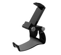 SEWACC Adjustable Cell Phone Holder for Gamepad Compatible Featuring Three-segment Telescopic Design Made of Plastic Material for Gaming Setups Car Mounts