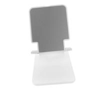 SEWACC Adjustable Folding Metal Tablet Stand with Non Slip Base Desktop Holder for Solid Tablets Portable Aluminum Alloy Bracket for Comfortable Viewing and Ergonomic Height