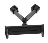 SEWACC Adjustable Rotatable Car Headrest Mount Tablet Holder for Backseat Use Flexible Arms with Multi-angle Viewing Easy Installation and Quick Disassembly for Over Gray Car Tablet Stand