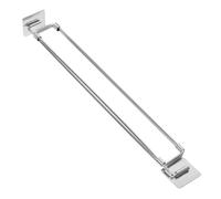 SEWACC Adjustable Rv Fridge Tension Rod Stainless Steel Travel Trailer Accessory with Anti-slip Plate for Secure Refrigerator and Cabinet Stability in Campers and Motorhomes