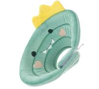 SEWACC Adjustable Soft Pet Collar for Cats and Dogs Anti-scratch Protective Cone Comfortable Neck Support for Wound Healing and Post-surgery Lightweight and Green Dinosaur Design S