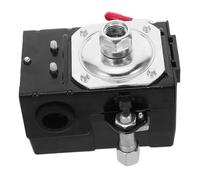 SEWACC Air Compressor Pressure Switch Horizontal Handle Replacement Accessory for Tire Inflation Spray Painting Stable Output Easy Control