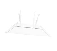 SEWACC Air Conditioner Wind Deflector for Ceiling Vents Air Diverter Cover with Hooks Protects Family From Direct Airflow Suitable for Home Office Use