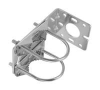 SEWACC Aluminum Alloy Outdoor Antenna Mounting Pole Bracket Heavy Duty Durable Clamp for Outdoor Wall Installation Compatible with Extenders and Mining Machine Antennas Reliable Signal