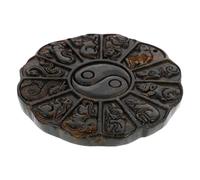 SEWACC Antique Small Inkstone Chinese Paperweight Decorative Paper Weights for Students Traditional Zodiac Paper Weight Usage in Home Office Decor