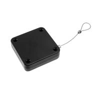 SEWACC Automatic Door Closer with Pull Rope Adjustable No Drilling for Fly Screen Sliding Doors Living Room Commercial Durable Stable Quiet