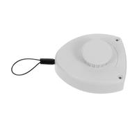SEWACC Automatic Sliding Door Closer Modern Design for Family Spaces and Bedrooms, White with Adjustable Pull Strength, Punch-Free Installation, and Plastic Material