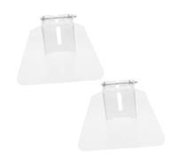 SEWACC Bench Grinder Eye Shield Transparent Protective Cover Dust Guard Plastic Eyeshield for Angle Grinder Easy Install Safety Shield Preventing Flying Debris