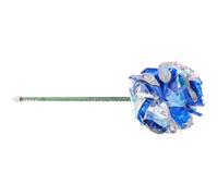 SEWACC Betta Fish Training Wand for Aquarium Blue Decorative Fish Stick for Active Betta Play and Tail Exercise Aquarium Accessory Random Color