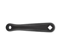 SEWACC Bicycle Crank Arm Replacement Crank Arm Aluminium Alloy Square Hole 140mm Hole Spacing Black Spare Part for Repairs or Upgrades on Bike Cranksets Mountain Bikes