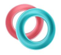 SEWACC Bobbin Storage Box Bobbins Ring Organizer 2pcs for Sewing Machine Accessories in Light Blue and Pink Sewing Craft Storage Container for Home Use