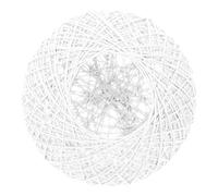 SEWACC Boho Rattan Ball Lampshade Soft Light Globe Cover for Pendant Table Lamps Ceiling Light Cover for Living Dining Garden