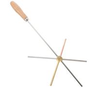 SEWACC Brass Conductometer Thermal Conductivity Demonstrator for School Physics Classroom Efficient Lab Work and Hands-on Experimentation Using Aluminum and Copper Materials