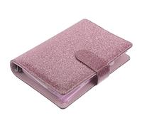 SEWACC Budget Binder Money Organizer with Zipper Cash Envelopes PU Leather Loose Leaf Planner Book for Budgeting and Saving Includes Pockets Budget Sticker Personal Finance Planner