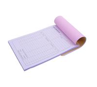 SEWACC Business Receipt Book 2-Part English Invoice Forms with 100 Pages, Copy Receipt Pad for Small Business, Restaurant Order Pad and Tax Invoice Book for Record Keeping and Purchase