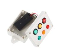 SEWACC Busy Board Light Accessory for Toddlers Sensory Activity Toy with Three Colour LED Lights, Abs Material, Developing Dexterity and Imagination, Battery Operated Educational Toy