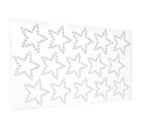 SEWACC Butterfly Self-Adhesive Face Gems Stickers with Hollow Star Design Festival Face Jewels for Eye and Body Makeup for Party and Travel