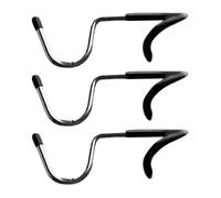SEWACC Camping Light Hooks 3pcs Tent Pole Hangers Steel Rubber Sleeve for Hanging Lanterns on Poles and Branches Hiking Party