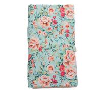 SEWACC Canvas Roll Pencil Bag Large Capacity Floral Pattern Pen Roll Wrap Bulk Pencil Pouch Sturdy Organizer with Zipper Closure for Artists Students School Use
