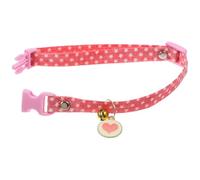 SEWACC Cat Collar Breathable Polyester Material for Dogs and Cats, with Bell Adjustable Cozy and Lightweight Design for Weddings and Photo Shoots