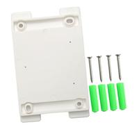 SEWACC CD Player Wall Mount Bracket Accessory Durable Fixed Board for Player Installation with Screws Stable and Practical in White Replacement Part for Wall Hanging Random Color