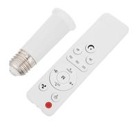 SEWACC Ceiling Fan Remote Control Transmitter Fan Speed Controller and Light Adapter, 3-speed Remote 2/4 Hour Timer, Plastic Material, Stable Transmission, Easy Switching for Living Rooms