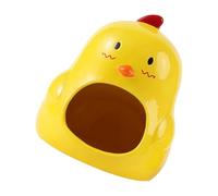 SEWACC Ceramic Hamster Nest Small Chick-shaped Hideout for Hamsters and Small Pets Sleeping Shelter Decorative Cage Accessory for Dwarf and Guinea Pigs