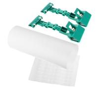 SEWACC Ceramic Splash Guard Pottery Shield Pad with Mechanical Clamp Reusable Pottery Screen Board for Clay Wheel Protection Dust Isolation and Splash Prevention for Enhanced Productivity