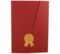 SEWACC Certificate Cover Envelope A4 Paper Hold and Protect Certificates for Employee the Month Awards and Graduation Diplomas Shop Home