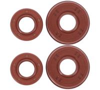 SEWACC Chainsaw Crankshaft Oil Seal Kit Wide Compatibility 2 Pair with Fluororubber Material and Heat Resistance for Sturdy Chainsaw Repair Accessories