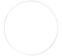 SEWACC Clear Acrylic Disc 7.87 Inch Round Sheet 3Mm Perspex Circle for Diy Crafts Photo Frame Replacement Tabletop Protector Art Projects and Home Decoration